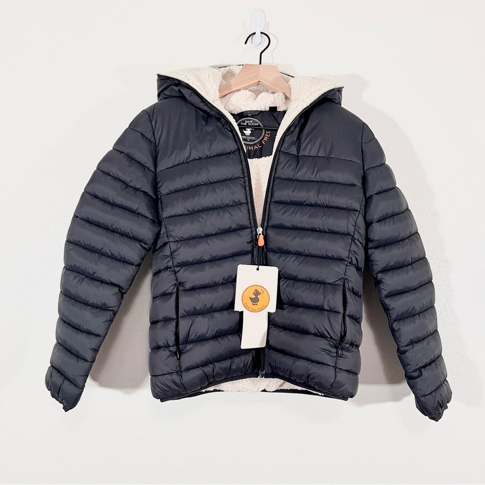 Save The Duck Sherpa Lined Puffer Jacket